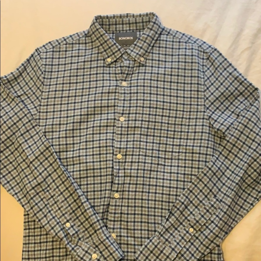 Bonobos men’s tailored slim fit men’s button down